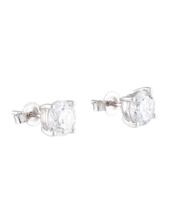 Earrings 14K 2.00ctw Lab-Grown Diamond Stud Earrings