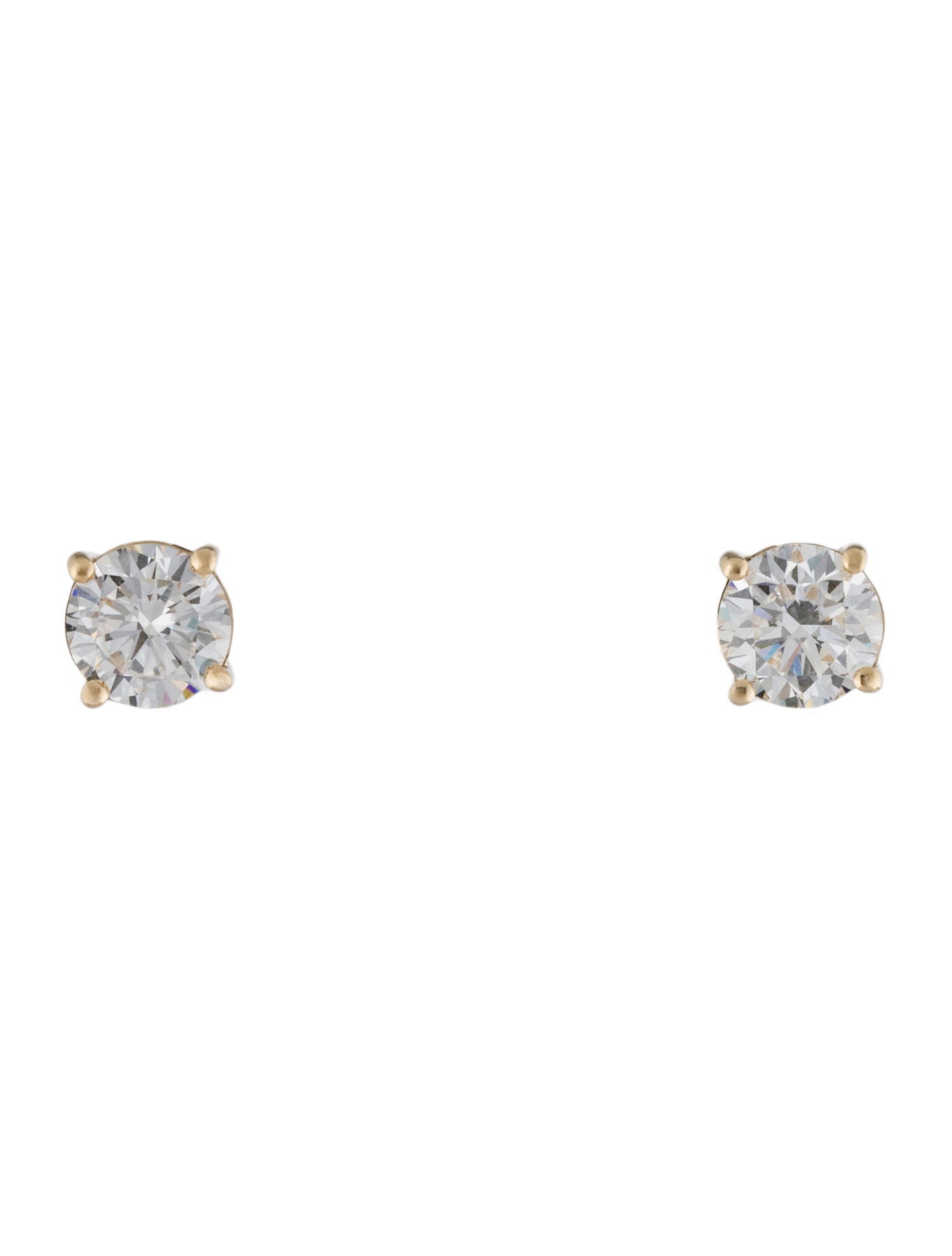 Earrings 14K 1.98ctw Lab-Grown Diamond Stud