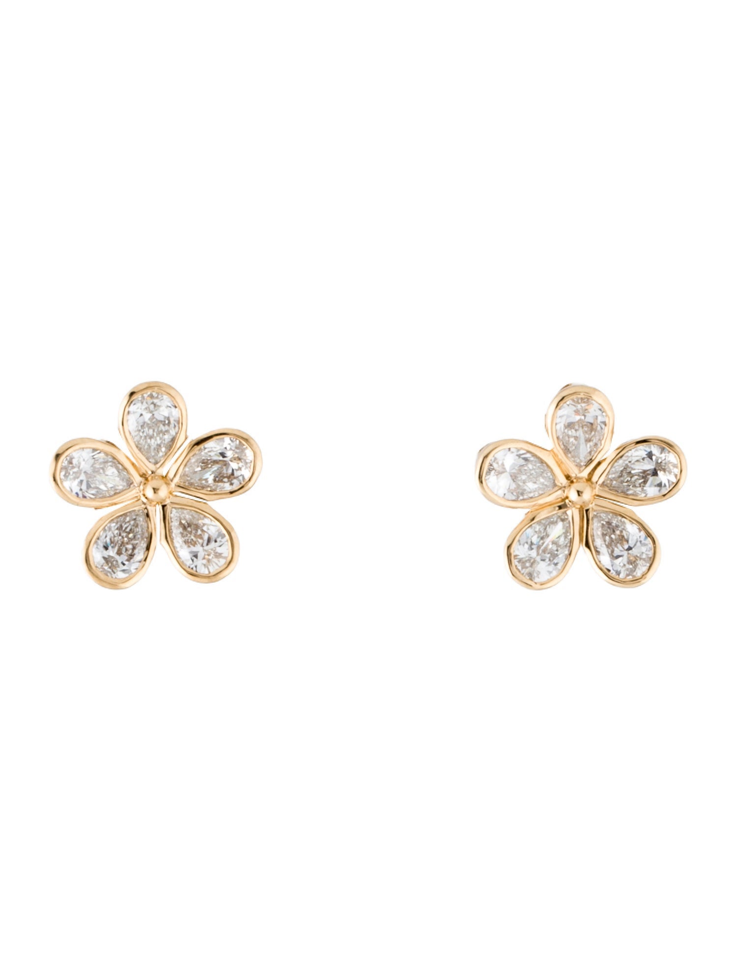 Earrings 18K 1.87ctw Diamond Stud Earrings