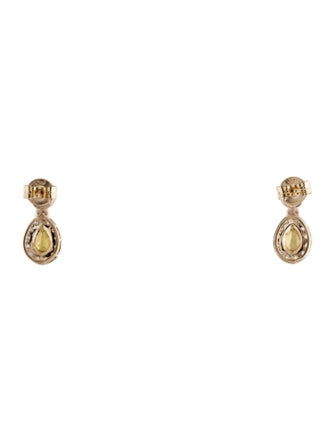 Earrings 14K 1.69ctw Sapphire Drop Earrings