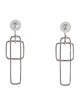 Earrings 18K Diamond Geometric Drop Earrings
