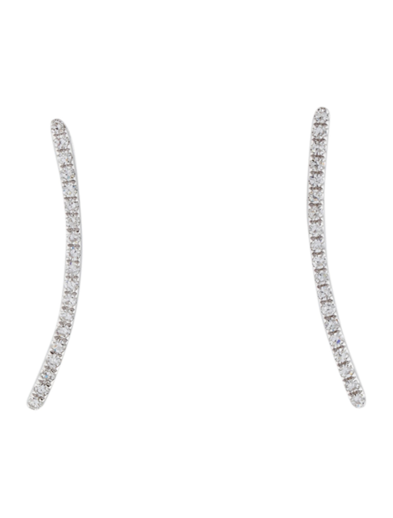 Earrings 14K Diamond Threader