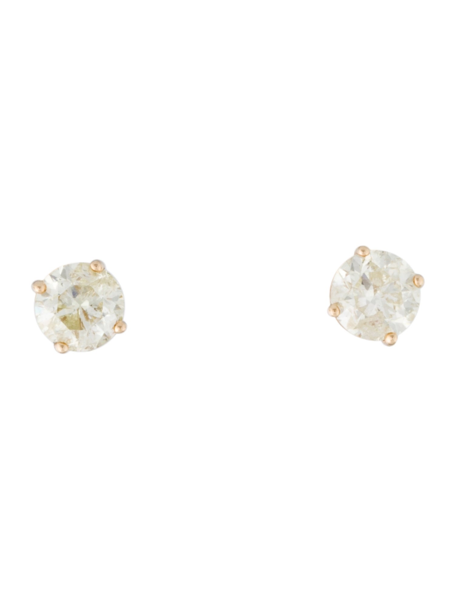 Earrings 14K Diamond Stud Earrings