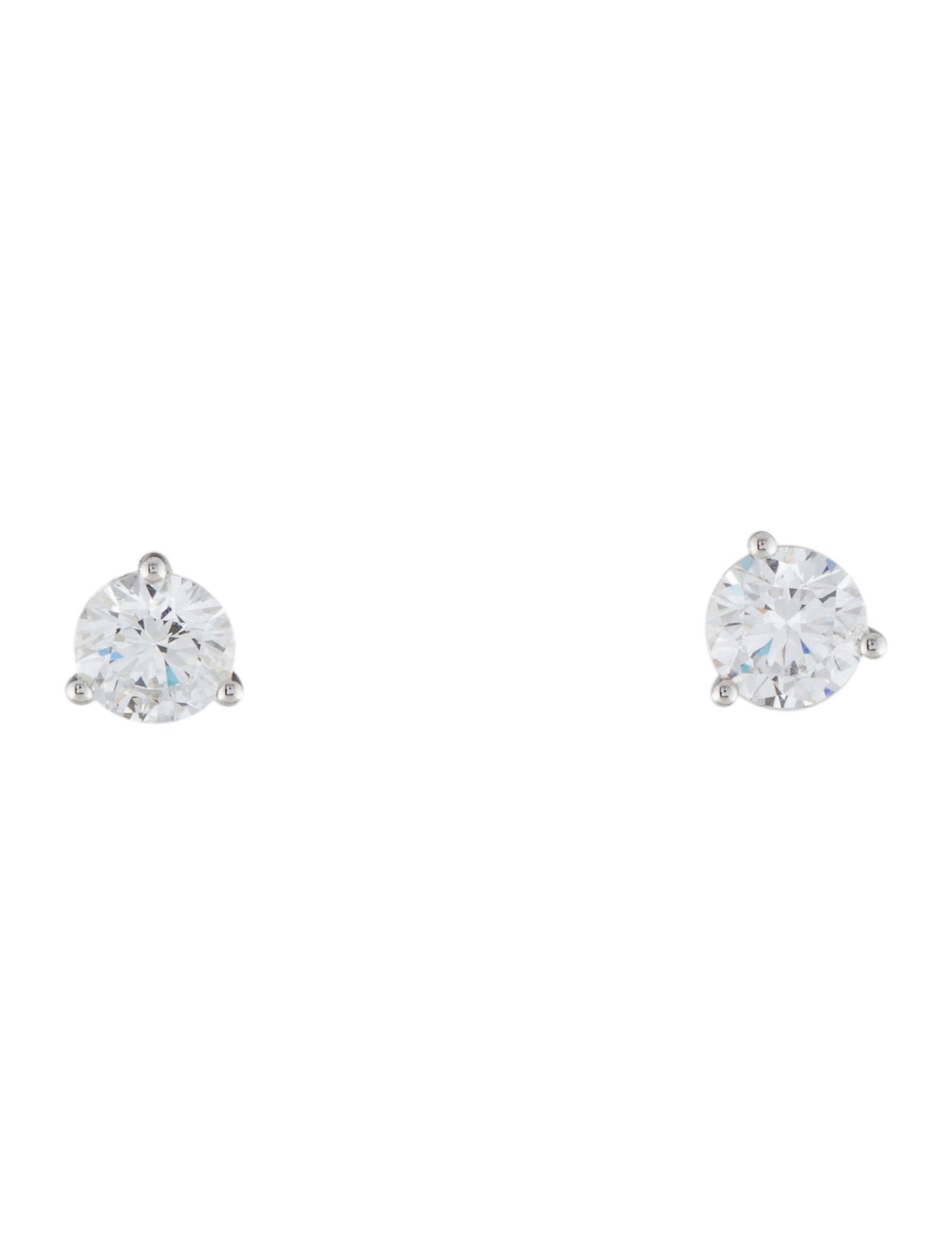 Earrings 14K 2.00ctw Lab-Grown Diamond Stud Earrings