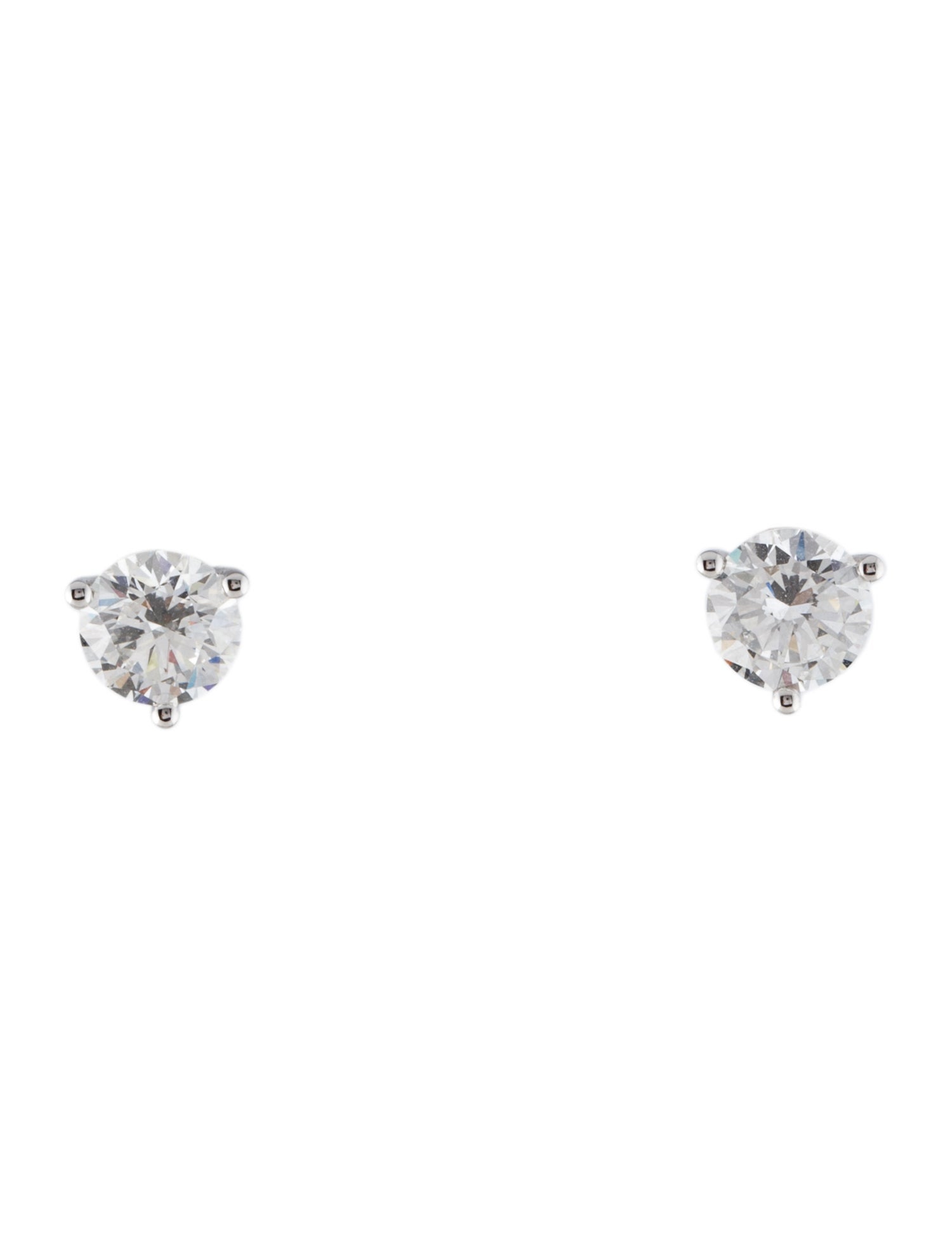 Earrings 14K 2.00ctw Lab-Grown Diamond Martini Stud Earrings