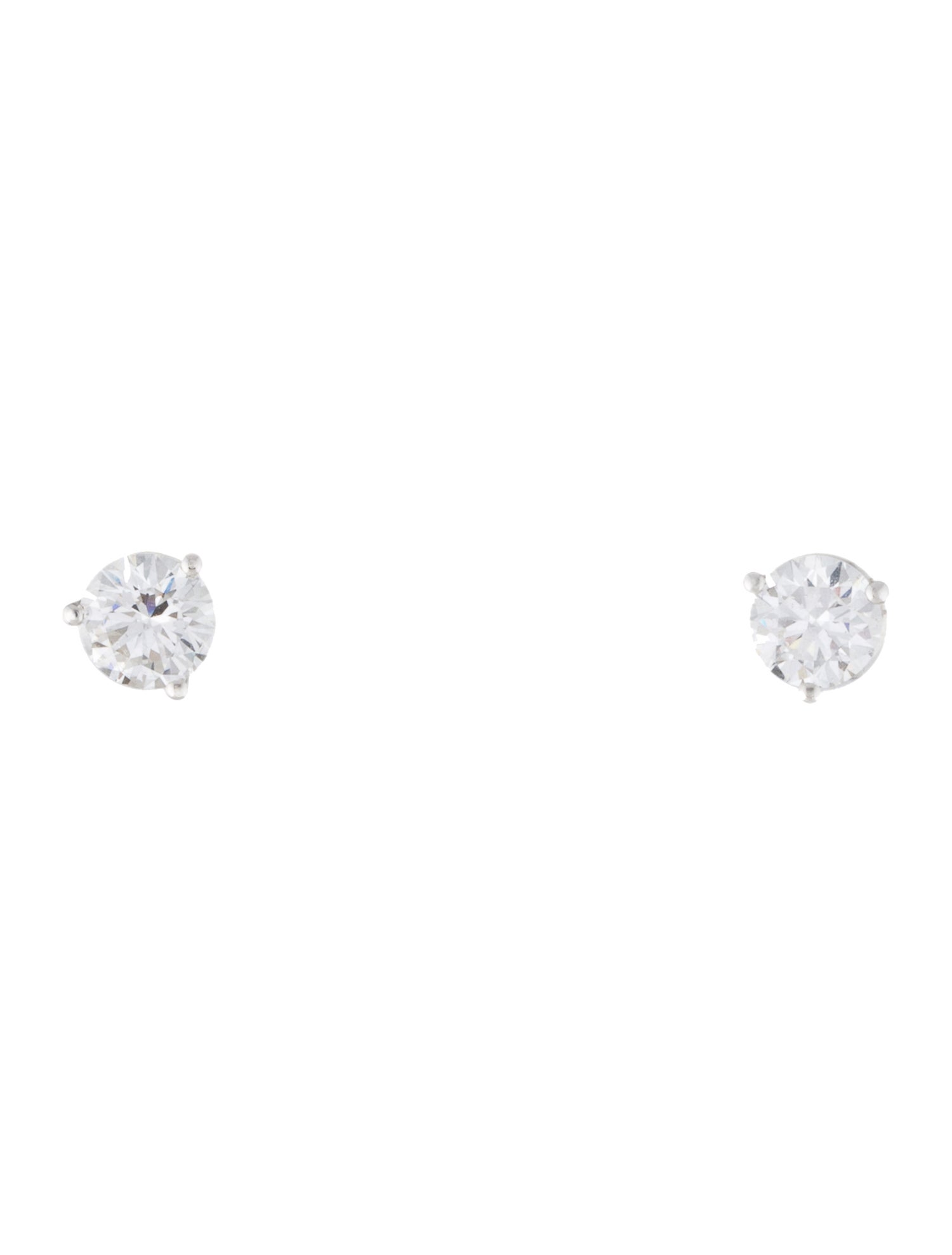 Earrings 14K 1.00ctw Lab-Grown Diamond Stud Earrings
