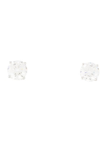Earrings Stud 14K 2.50ctw Lab-Grown Diamond Studs