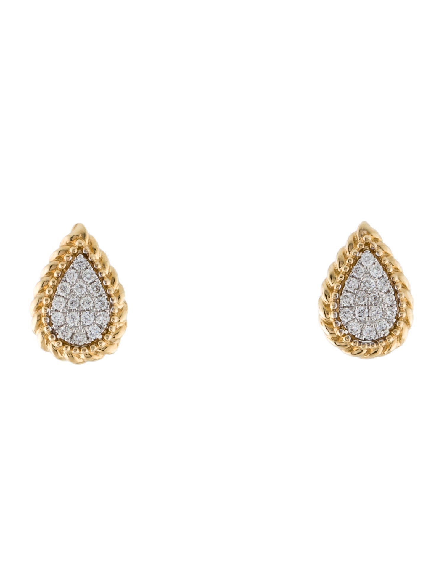 Earrings 14K Diamond Stud Earrings
