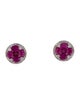 Earrings 14K 1.73ctw Ruby & Diamond Stud Earrings