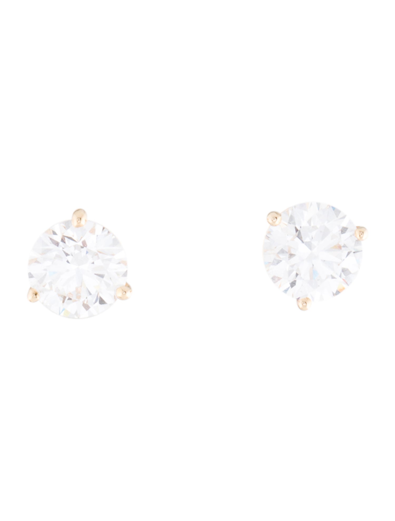Earrings 14K 2.73ctw Lab-Grown Diamond Stud Earrings