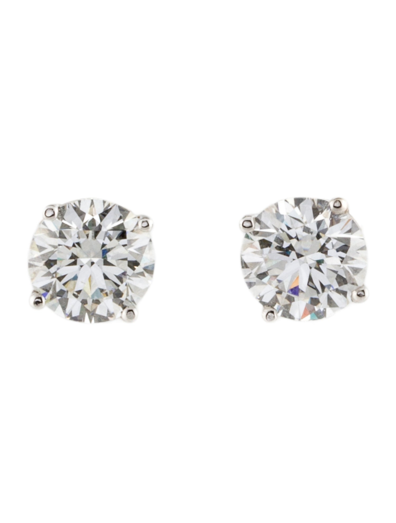 Earrings 14K 2.92ctw Lab-Grown Diamond Stud Earrings