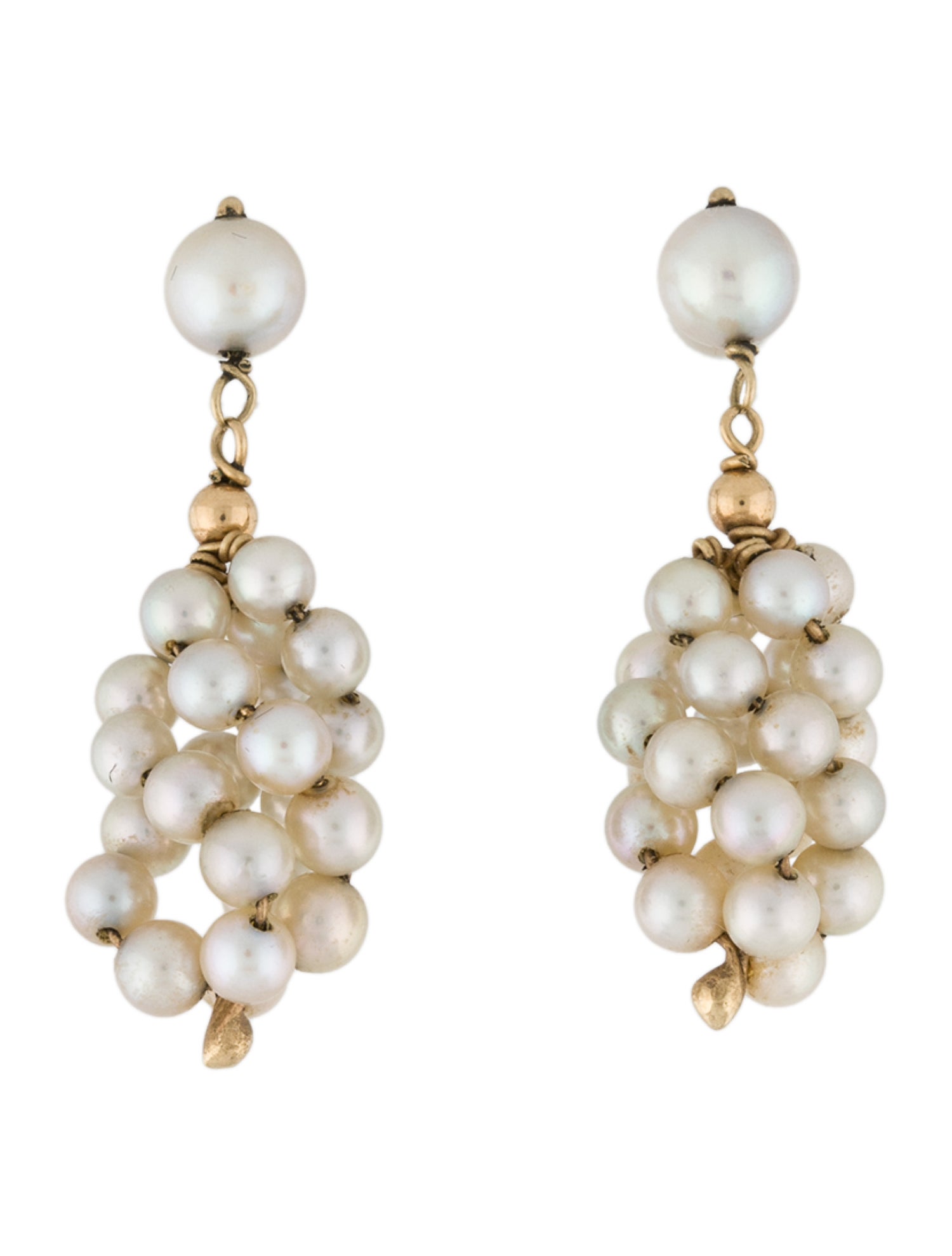 Earrings  14K Pearl Drop Earrings