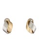 Earrings 14K Two-Tone Earrings