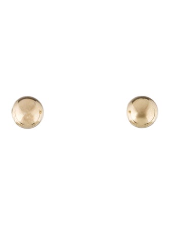 Earrings 14K Round Stud Earrings