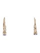 Earrings 14K Tanzanite.& Diamond Drop Earrings