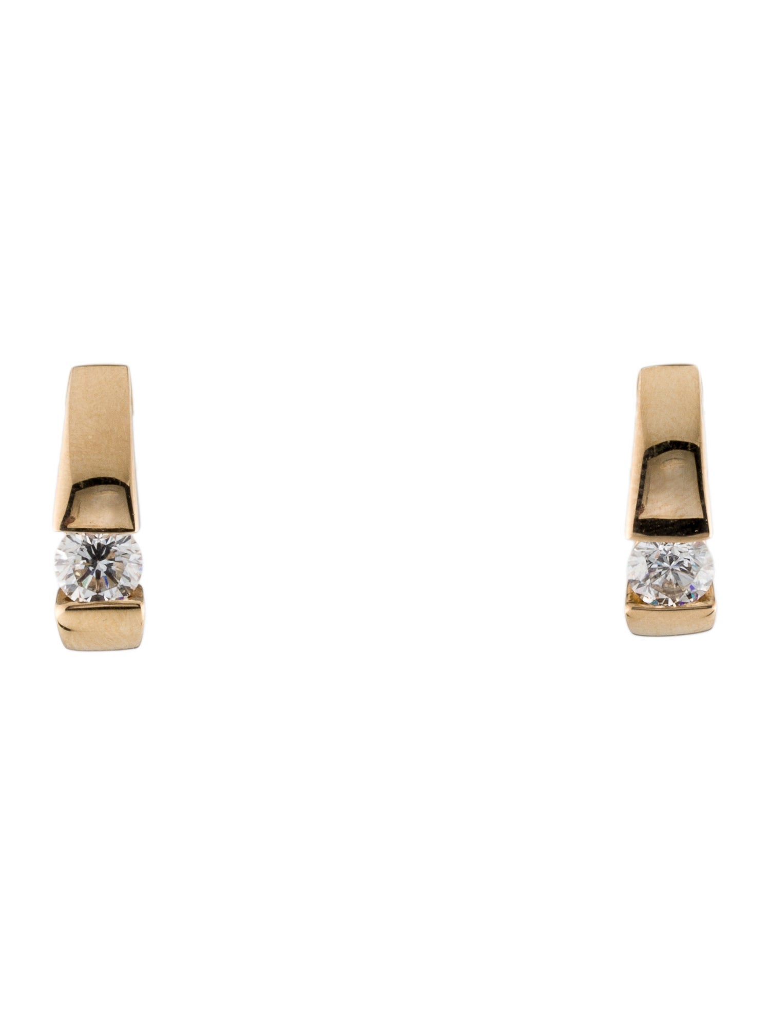 Earrings 14K 1.03ctw Diamond Drop Earrings