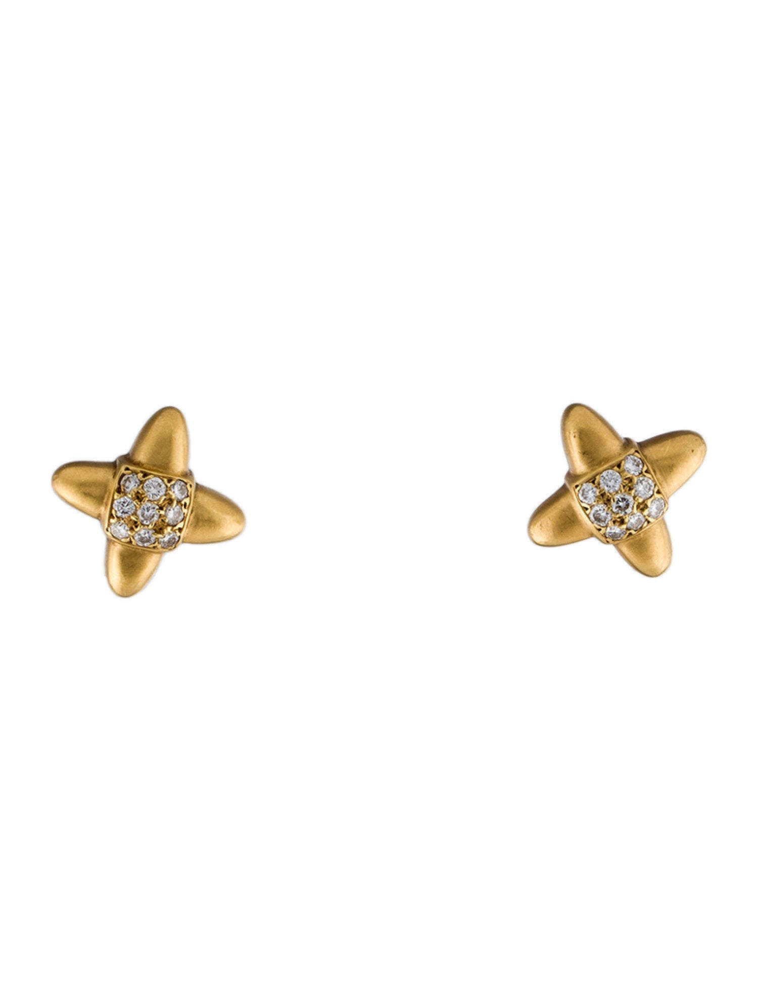 Earrings 18K Diamond Stud Earrings
