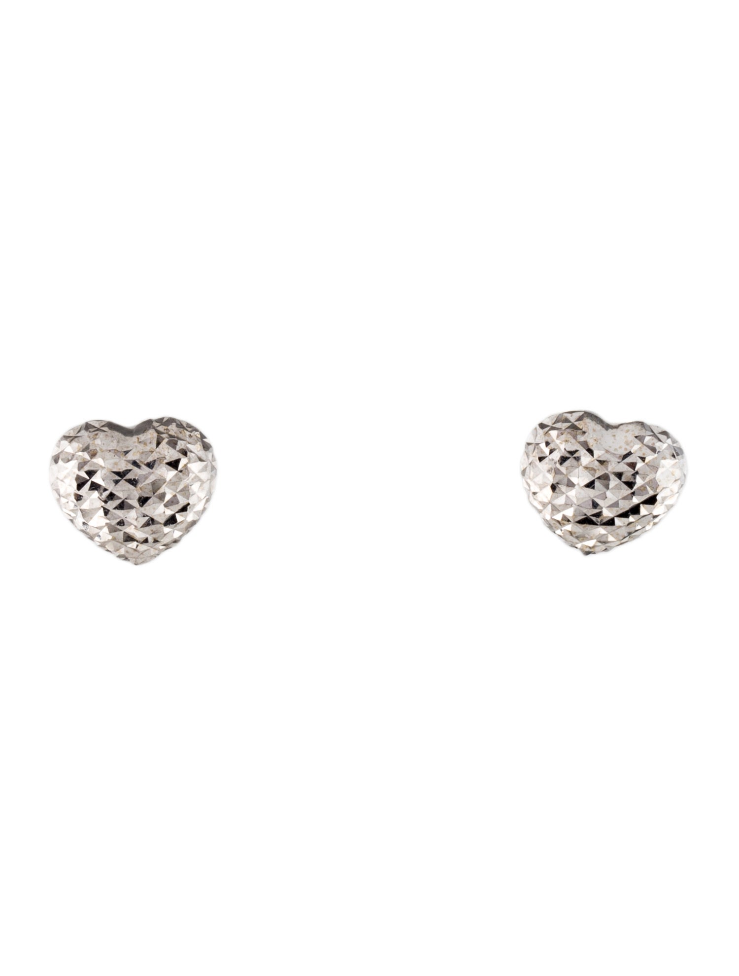 Earrings 14K Heart Stud Earrings