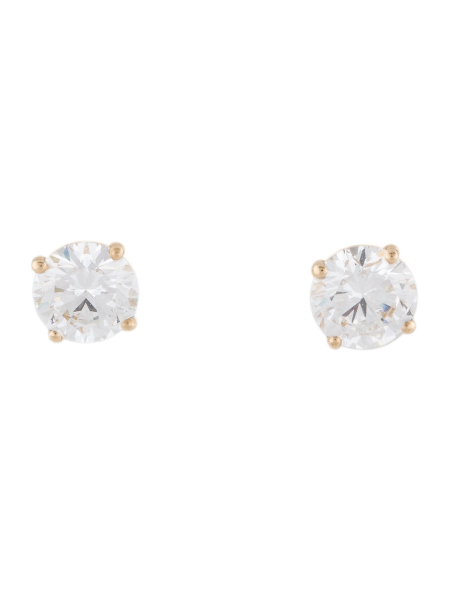 Earrings 14K 2.79ctw Lab-Grown Diamond Stud