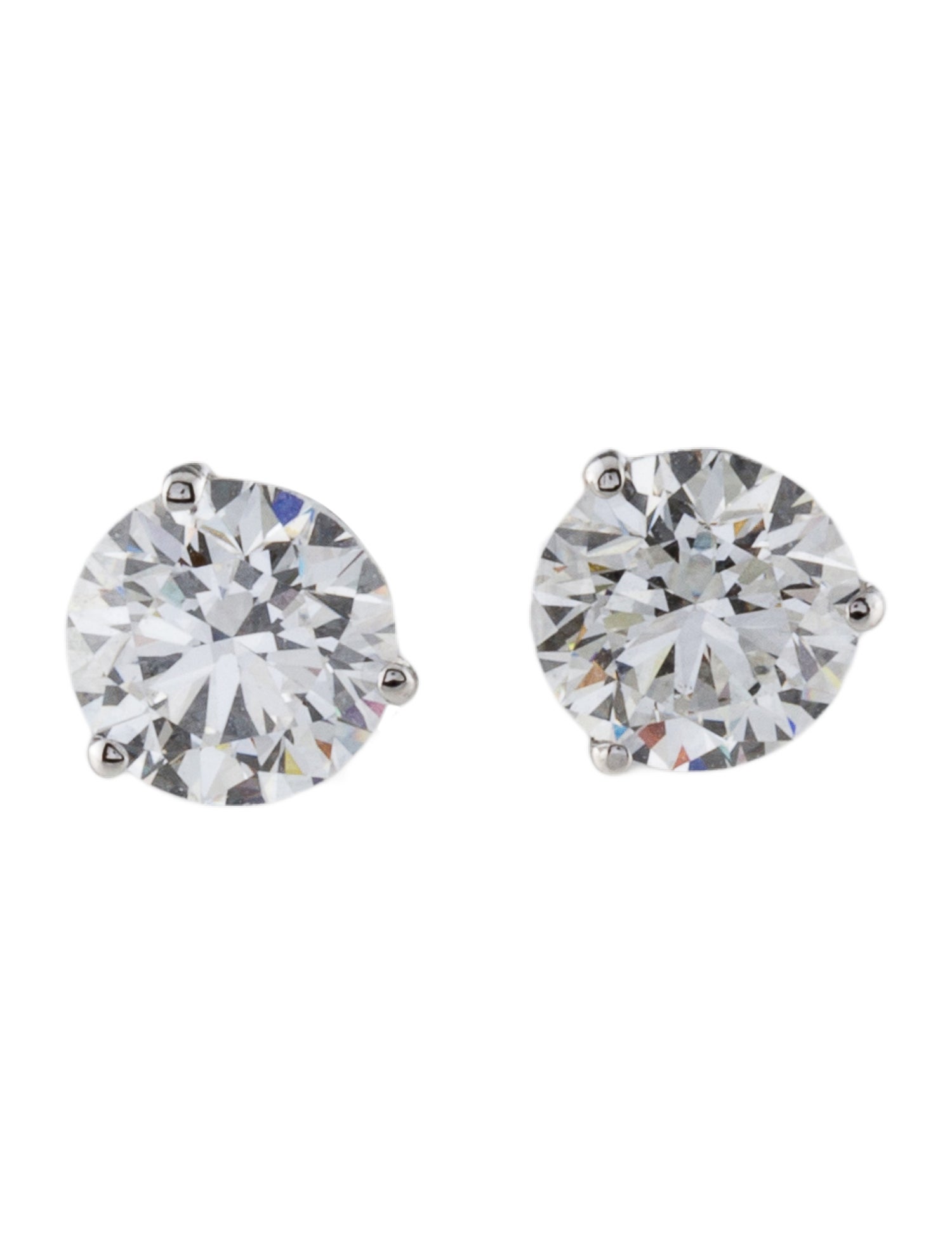 Earrings 14K 2.19ctw Lab-Grown Diamond Stud Earrings