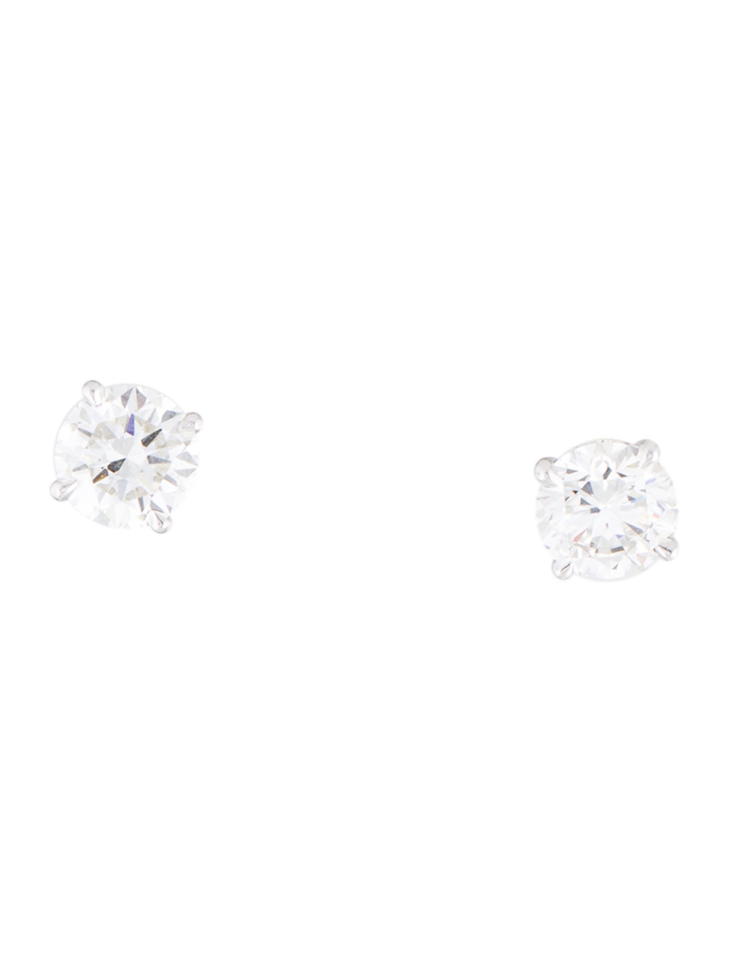 Earrings 14K 2.76ctw Lab-Grown Diamond Stud Earrings