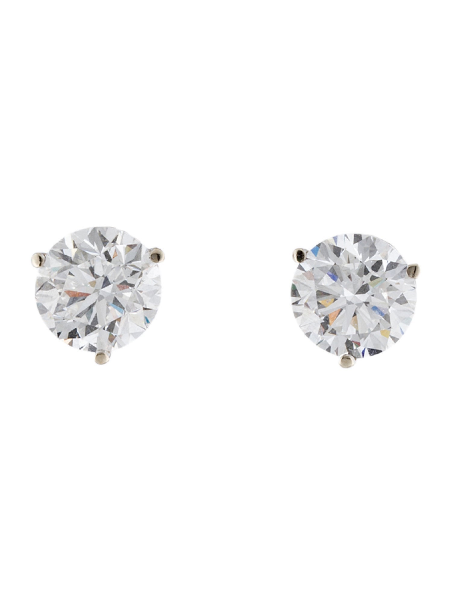 Earrings 14K 4.02ctw Lab-Grown Diamond Studs