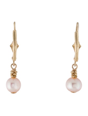 Earrings 14K Pearl Enhancer Drop Earrings