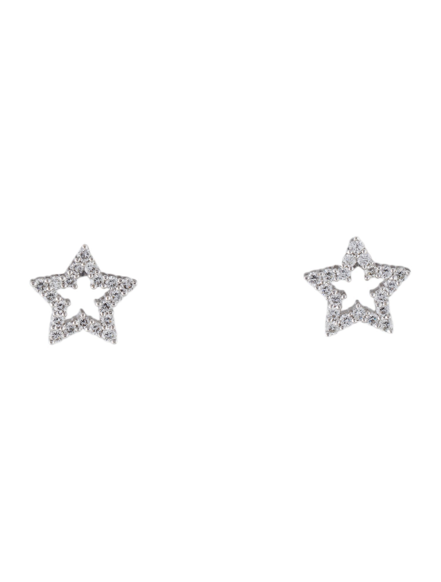 Earrings 18K Diamond Stud Earrings