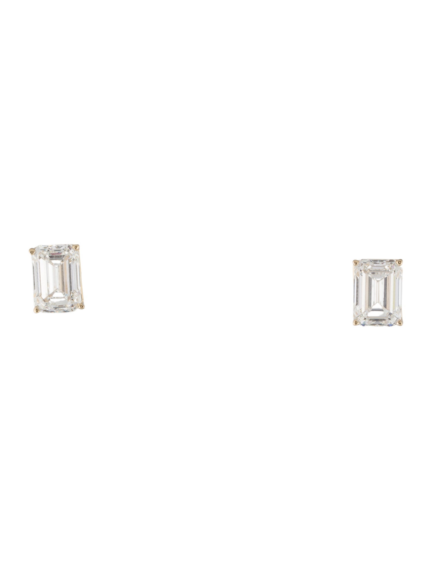 Earrings 14K 8.14ctw Lab-Grown Diamond Stud Earrings