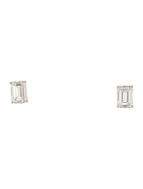 Earrings 14K 8.14ctw Lab-Grown Diamond Stud Earrings