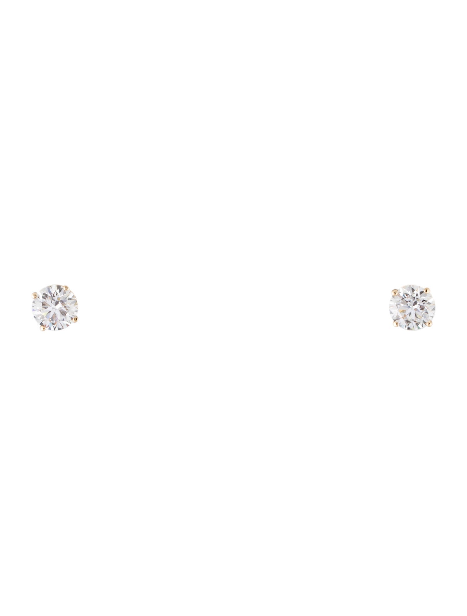 Earrings 14K 2.17ctw Lab-Grown Diamond Stud Earrings