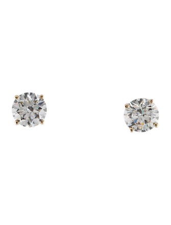 Earrings 14K 3.97ctw Lab-Grown Diamond Stud Earrings
