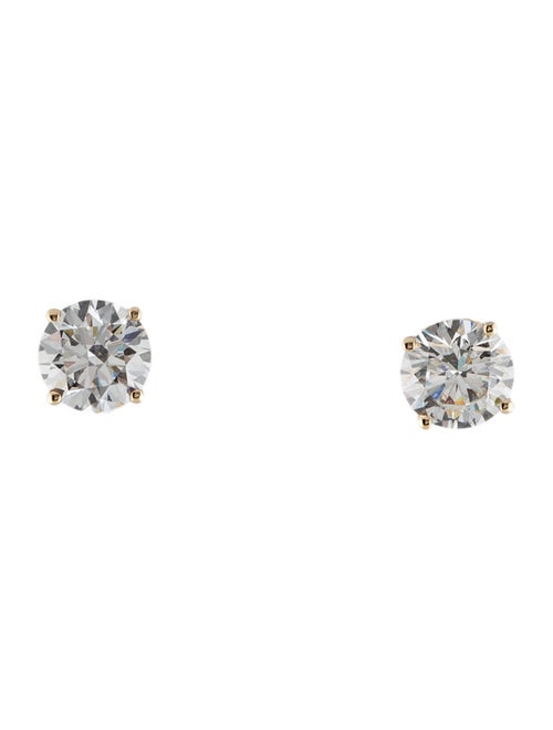 Earrings 14K 3.97ctw Lab-Grown Diamond Stud Earrings