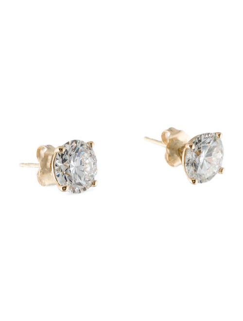 Earrings 14K 3.97ctw Lab-Grown Diamond Stud Earrings