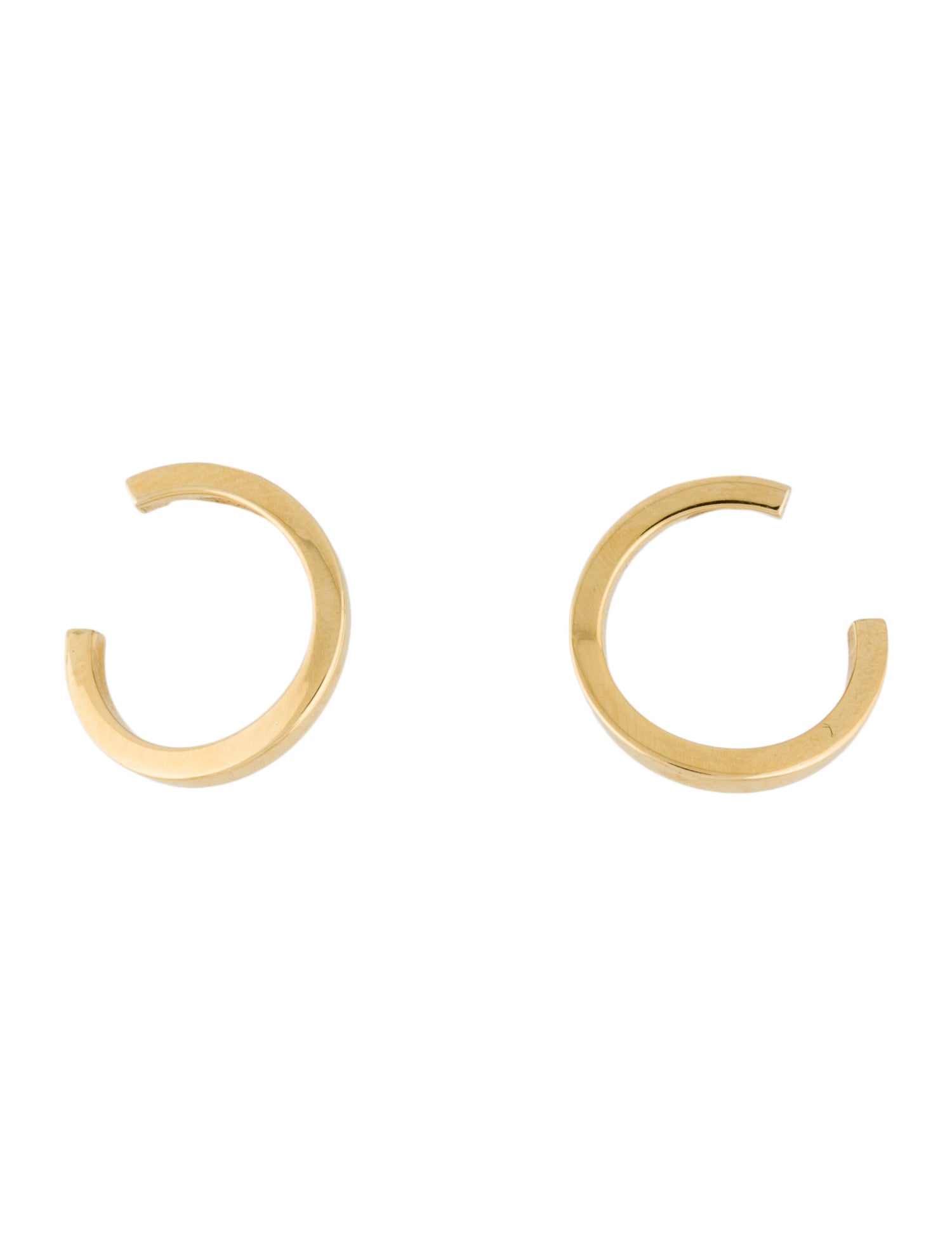 Earrings 14K Stud Hoop