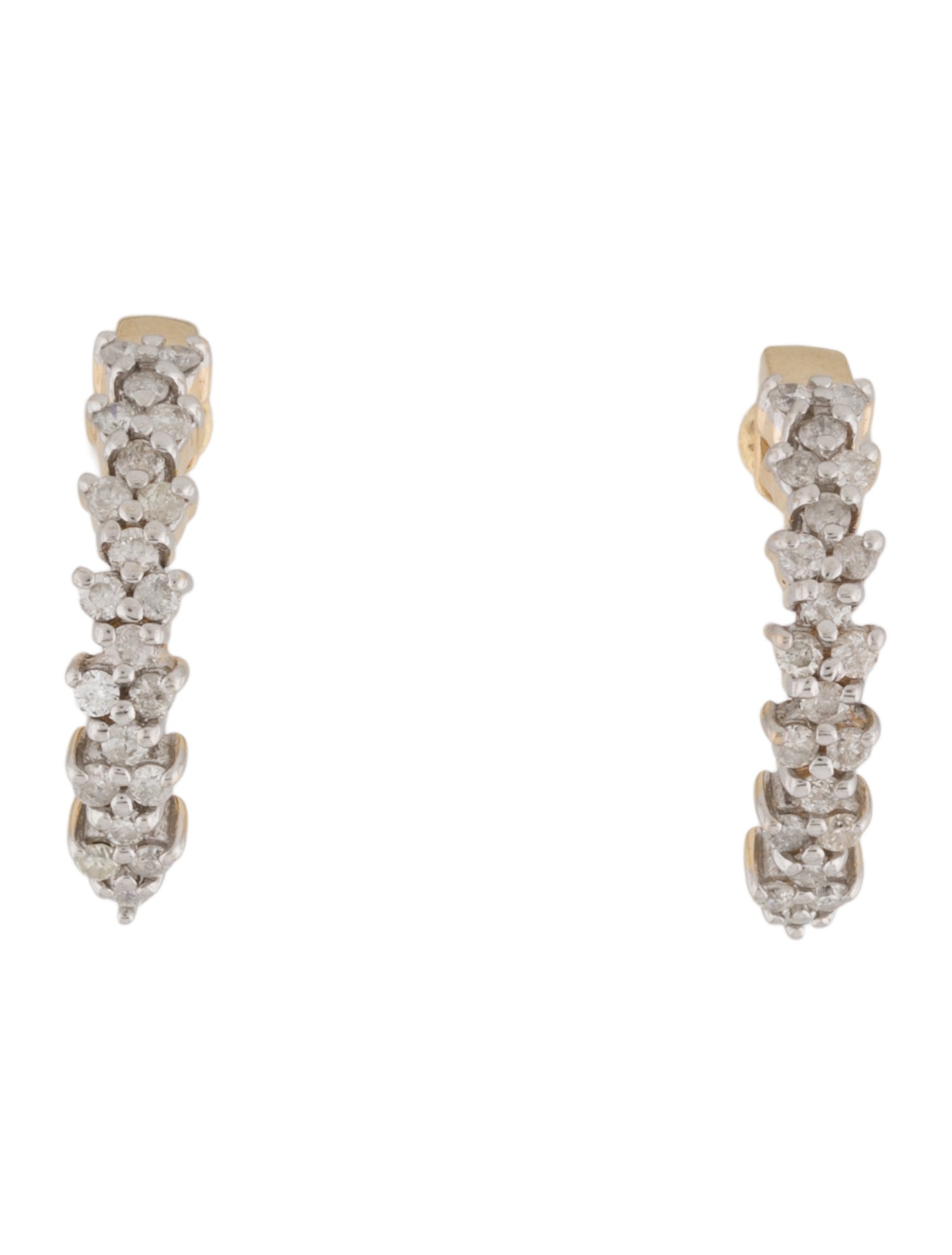 Earrings 14K Diamond Drop
