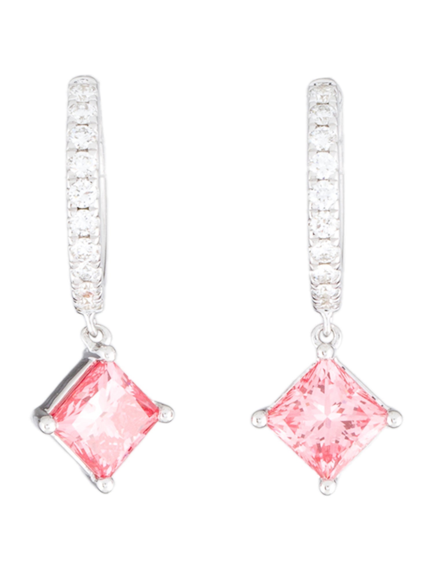 Earrings 14K 2.12ctw Lab-Grown Diamond Drop Earrings