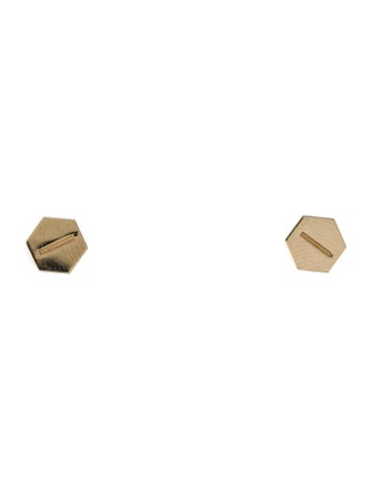 Earrings 14K Geometric Stud Earrings