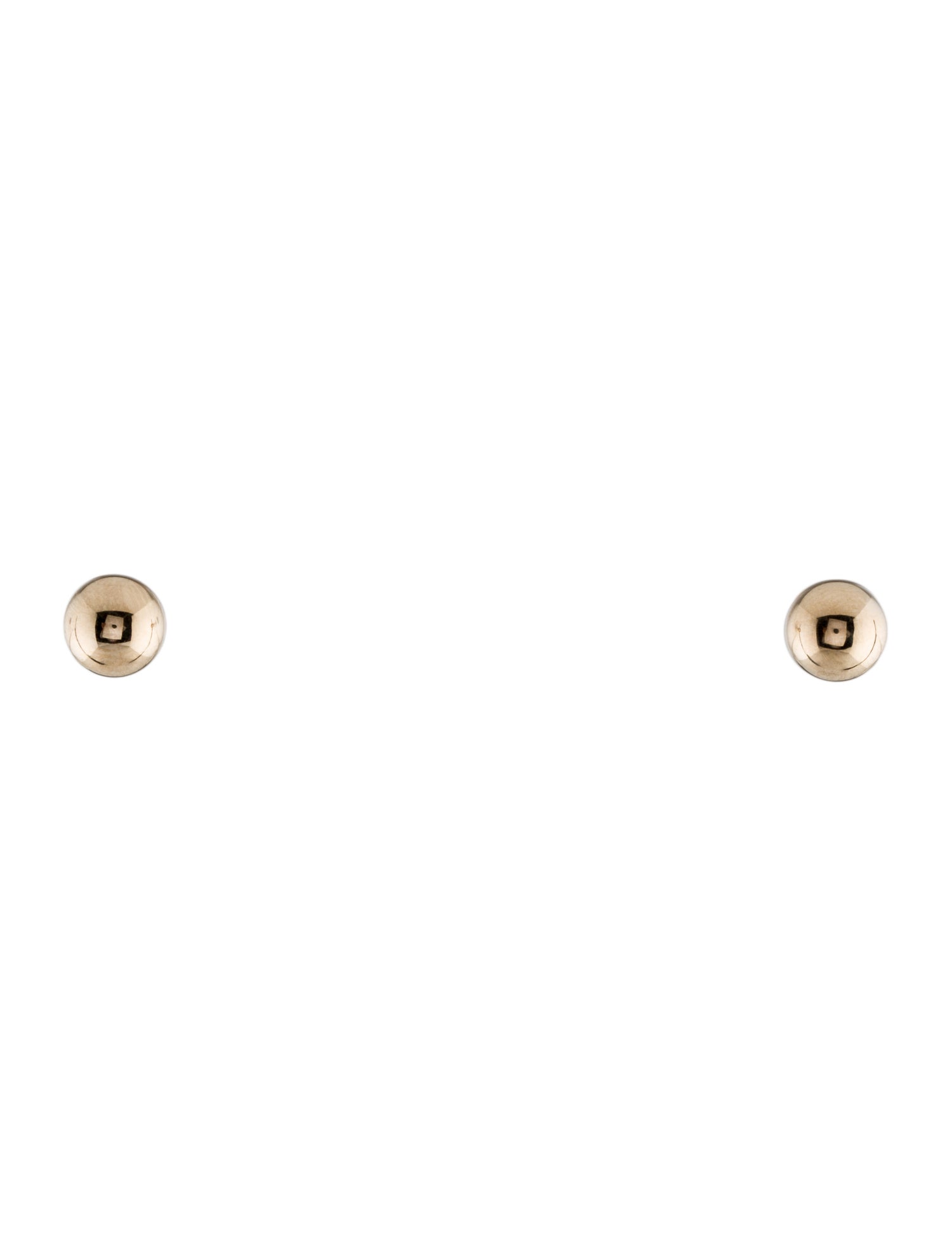 Earrings 14K Ball Stud Earrings