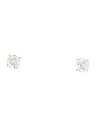 Earrings 14K 1.00ctw Lab-Grown Diamond Studs