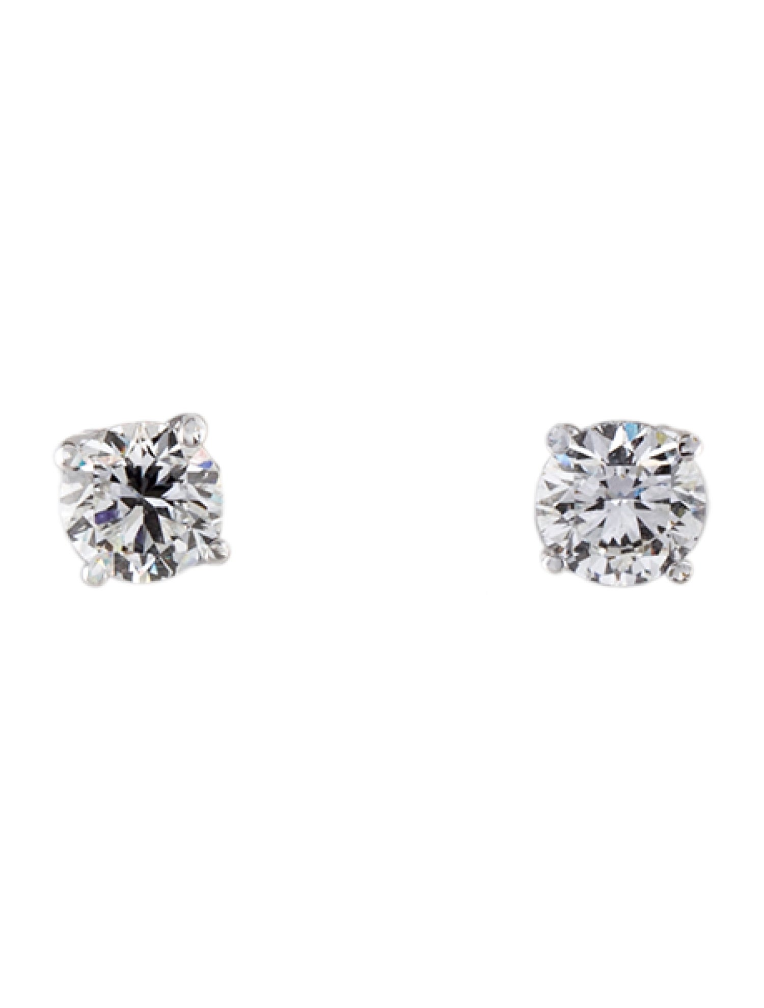Earrings 14K 1.00ctw Lab-Grown Diamond Stud Earrings