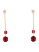Earrings 14K Carnelian Drop Earrings