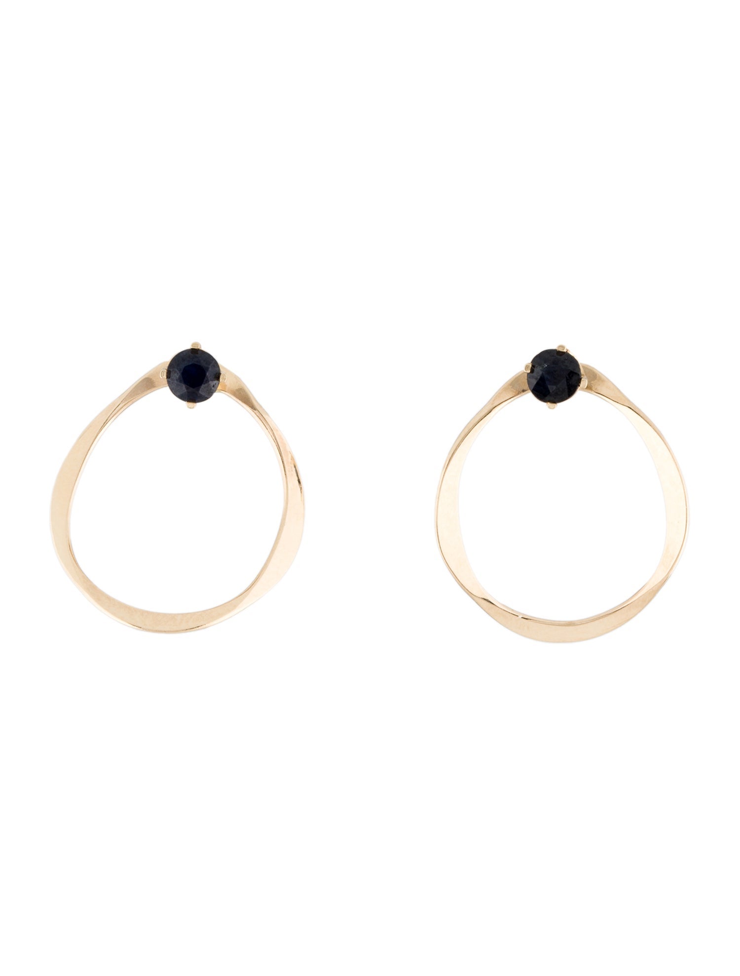 Earrings 14K Sapphire Studs & Enhancer Drop Earrings