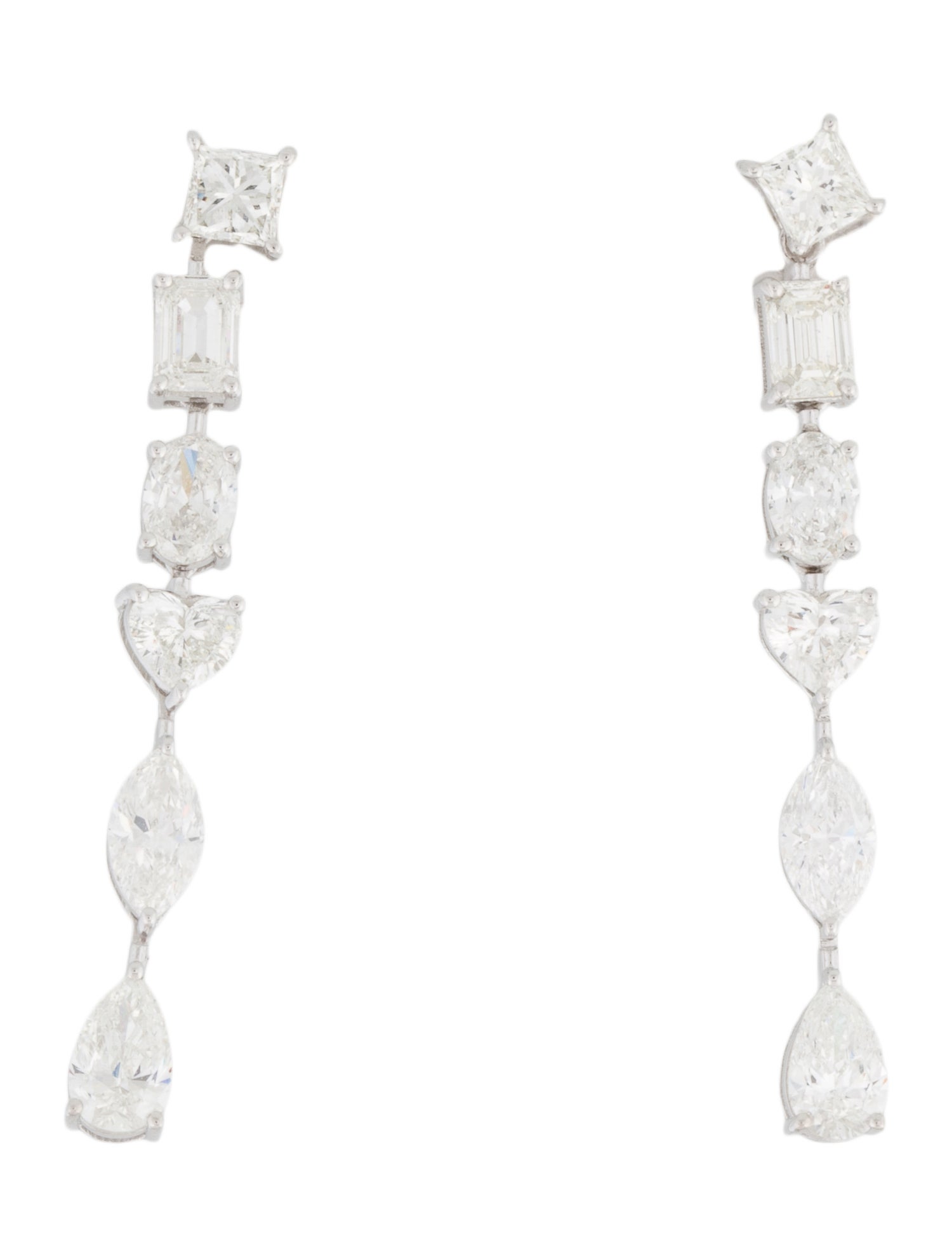 Earrings 14K 2.98ctw Diamond Drop Earrings