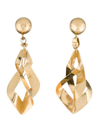 Earrings 14K Helix Drop Earrings