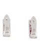 Earrings 18K 1.84ctw Ruby & Diamond Drop Earrings