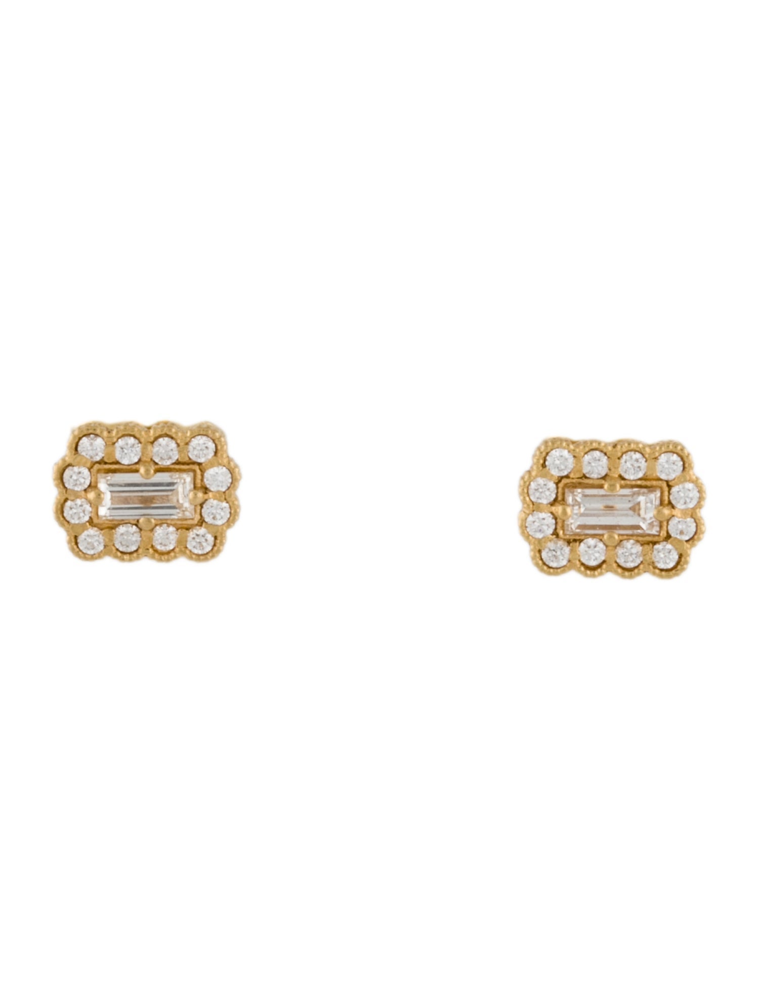 Earrings 18K Diamond Stud Earrings