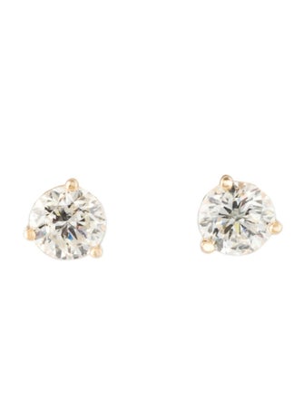 Earrings 14K 1.35ctw Diamond Stud Earrings