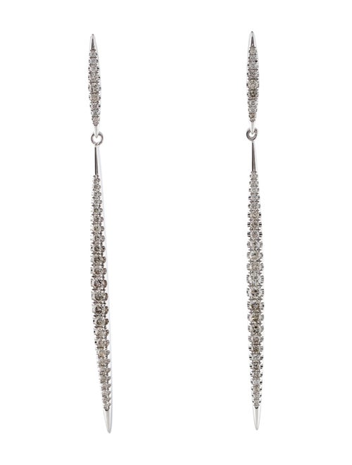 Earrings 14K Diamond Drop Earrings