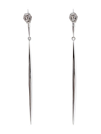 Earrings 14K Diamond Drop Earrings